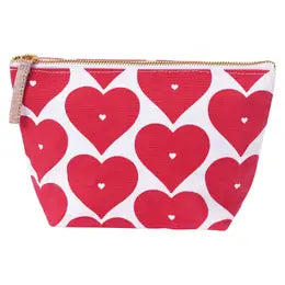Heart Pouch, cosmetic bag