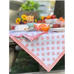 Red Sun Tablecloth
