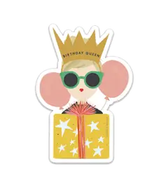 Queen Birthday Sticker
