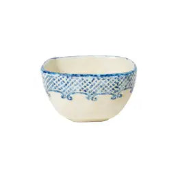 Square Bowl, Burano, blue