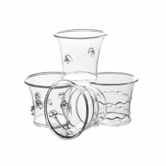 Glass Votives, Set of 4