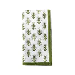 Linnet Green Batik Tablecloth
