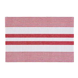Red and White Placemat