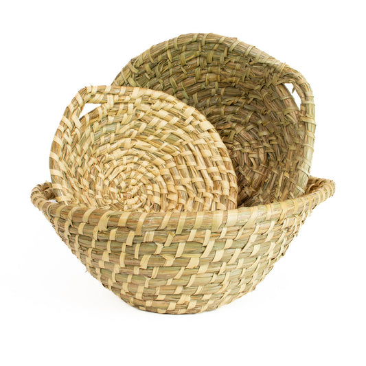 Seagrass basket , 3 Piece Set