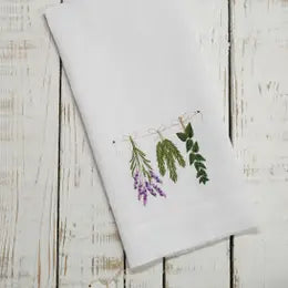 Herb Towel, White, Ukraine
