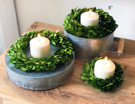 Boxwood Ring 6"