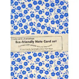 Blue Flower Cards, Nepal