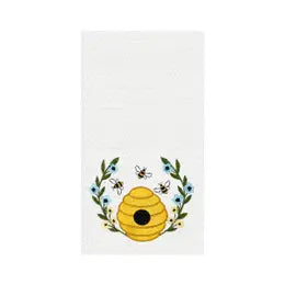 Bee Hive Wreath Towel