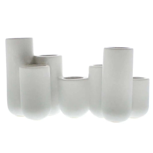Ceramic Cluster Bud Vase