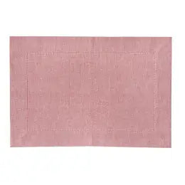 Red Hemstitched Placemat