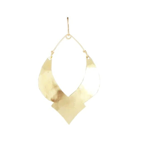 Gold Deep Moroccan Earrings