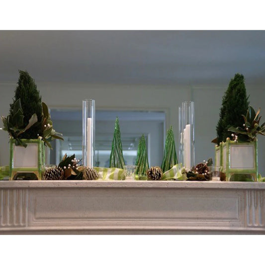 Glass Cylinder Candleholder